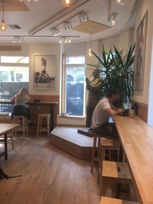 Interior at Madal Coffee Co - Ferenciek Tere in Budapest