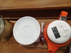 White tea at Madal Coffee Co - Ferenciek Tere in Budapest