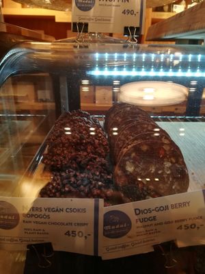Selection of VG cookies at Madal Coffee Co - Ferenciek Tere in Budapest