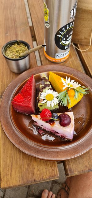 cakes at Beguta Taimetoidukohvik in Haapsalu