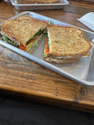 Tofu Florentine Panini   at Sweet and Savory in Dobbs Ferry