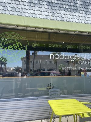 outside   at Nado Gelato in Coronado