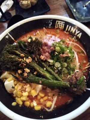 Flying Vegan Harvest  #Veganuary at JINYA Ramen Bar in Sandy Springs