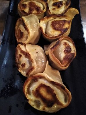 Impossible Goyza  #Veganuary at JINYA Ramen Bar in Sandy Springs