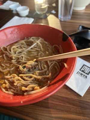 The impossible meat in the ramen is unmatched!!!  at JINYA Ramen Bar in Sandy Springs