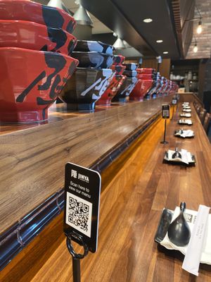 Ambiance at the ramen bar  at JINYA Ramen Bar in Sandy Springs