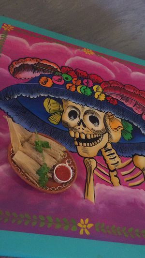 Vegan tamales at Frida's Cafe in Hammond