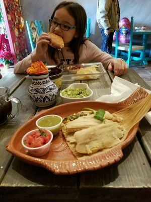 Best tamales! at Frida's Cafe in Hammond