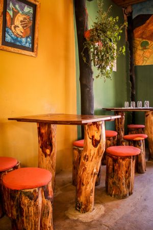 interior at Kusikanki in Tilcara