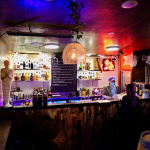 Bar at Lucky Chan's Laundry and Noodle Bar in Northbridge