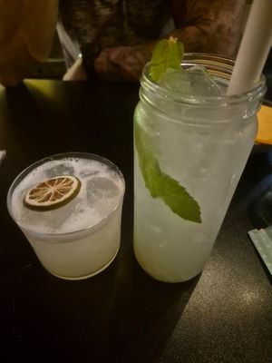Coconut loco and lychee legend at Lucky Chan's Laundry and Noodle Bar in Northbridge