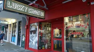 restaurant exterior  at Lucky Chan's Laundry and Noodle Bar in Northbridge