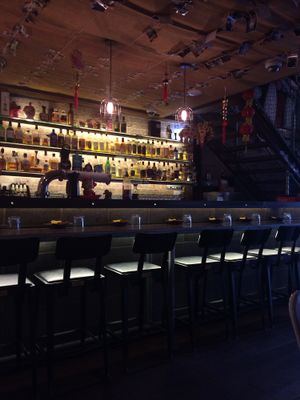 Bar at Lucky Chan's Laundry and Noodle Bar in Northbridge