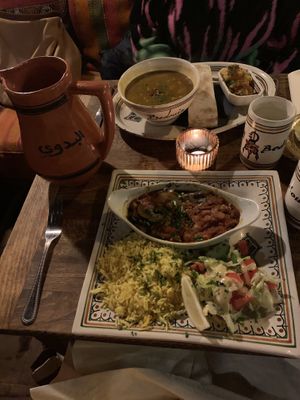 Moussaka & tangine    at Bedouin in Cambridge