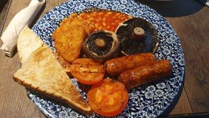 Vegan breakfast at The Linen Weaver  in Cork