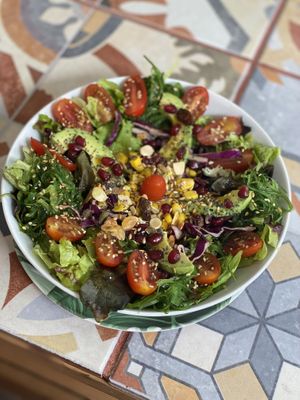 Salad with sea weed (forgot the name) at Roots in Tenerife