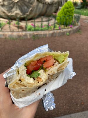 my wrap at Roots in Tenerife