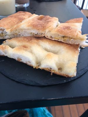 Pizza  at Dall'Albero in Rome