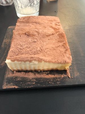 Tiramisu at Dall'Albero in Rome