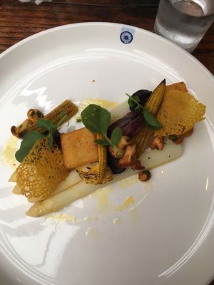 main course . lovely! at Van der Dussen in Delft