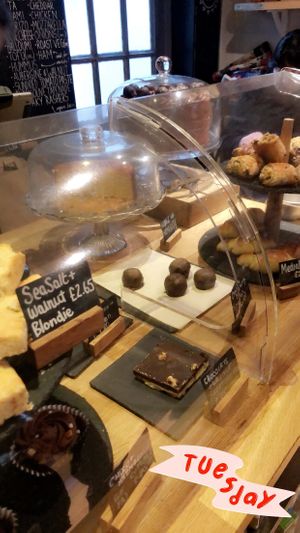 Bakery stand  at Nomad Bakery in Reading