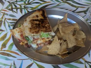 Quesadilla at Little Mexico in Hexham