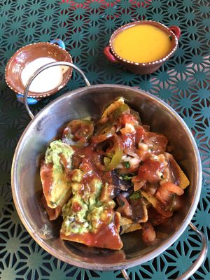 Nachos  at Little Mexico in Hexham