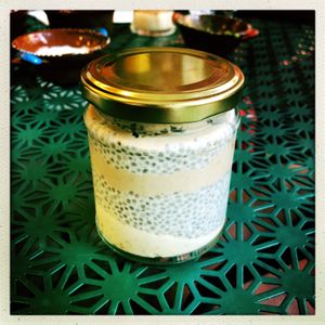 The vegan desert - incredible!  at Little Mexico in Hexham