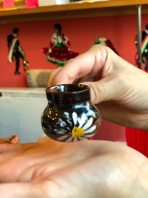 Micro coffee - small but super nice.  at Little Mexico in Hexham