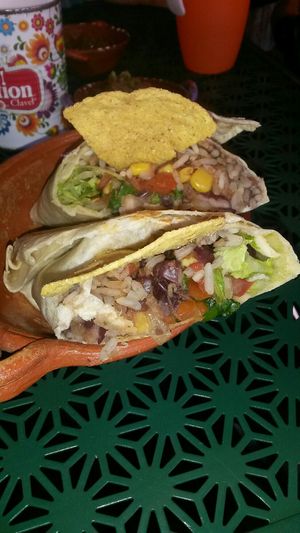 Burrito at Little Mexico in Hexham