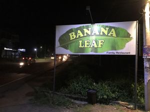 Can't miss it. at Banana Leaf in Polonnaruwa