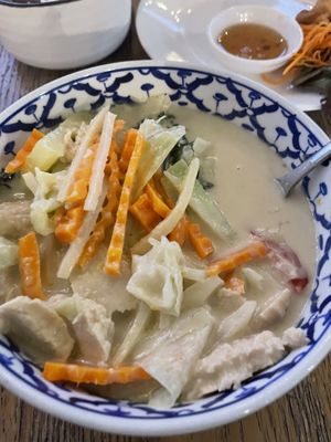 Green curry  at Siam Purity in Broadbeach