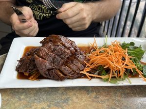 Vegay crispy duck   at Siam Purity in Broadbeach