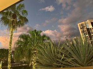 View from balcony   at Siam Purity in Broadbeach