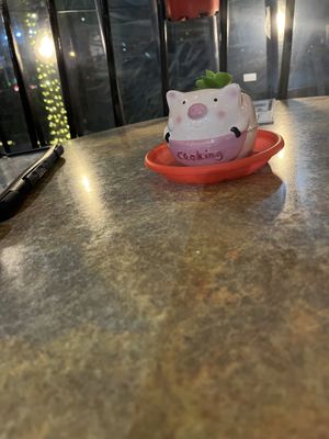 Cute table decor   at Siam Purity in Broadbeach