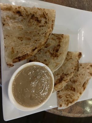 Roti   at Siam Purity in Broadbeach