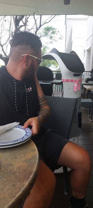 The robot !! at Siam Purity in Broadbeach