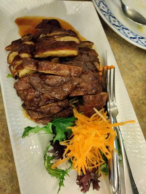 Vegan duck at Siam Purity in Broadbeach