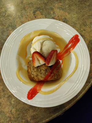 Banana cake and amazing vegan ice cream at Siam Purity in Broadbeach