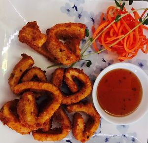 Calamari  at Siam Purity in Broadbeach