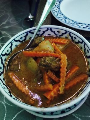 Beef curry  at Siam Purity in Broadbeach