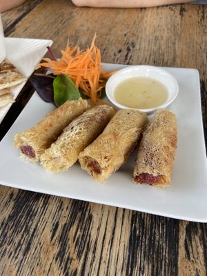 Taro rolls  at Siam Purity in Broadbeach