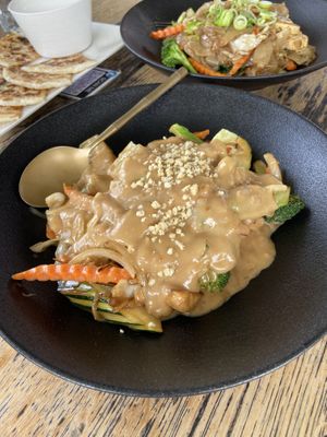 Peanut satay   at Siam Purity in Broadbeach