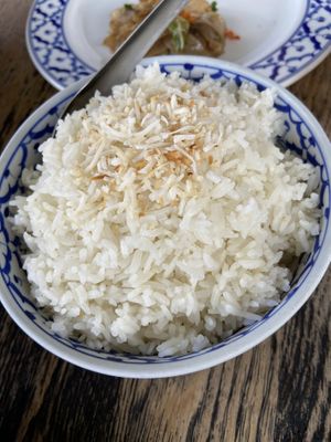 Coconut rice   at Siam Purity in Broadbeach