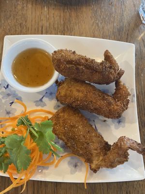 Chicken wings!  at Siam Purity in Broadbeach