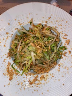 The Vietnamese salad at La Palanche d'Aulac in Paris