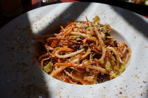 Salade de fleurs de bananier at La Palanche d'Aulac in Paris