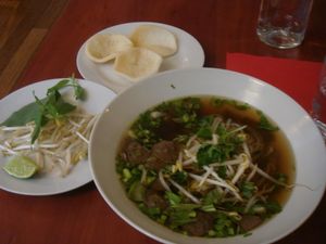 Vegan pho! at La Palanche d'Aulac in Paris