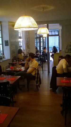 restaurant room at La Palanche d'Aulac in Paris