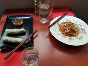 Lunch Table at La Palanche d'Aulac at La Palanche d'Aulac in Paris